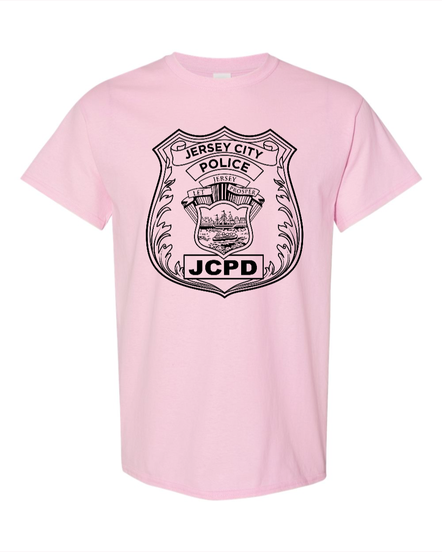 JERSEY CITY POLICE BADGE TSHIRT
