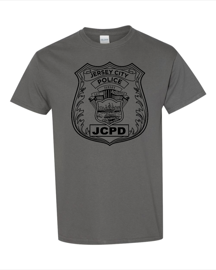 JERSEY CITY POLICE BADGE TSHIRT