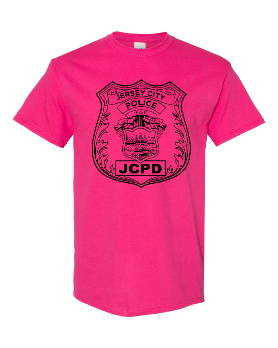 JERSEY CITY POLICE BADGE TSHIRT
