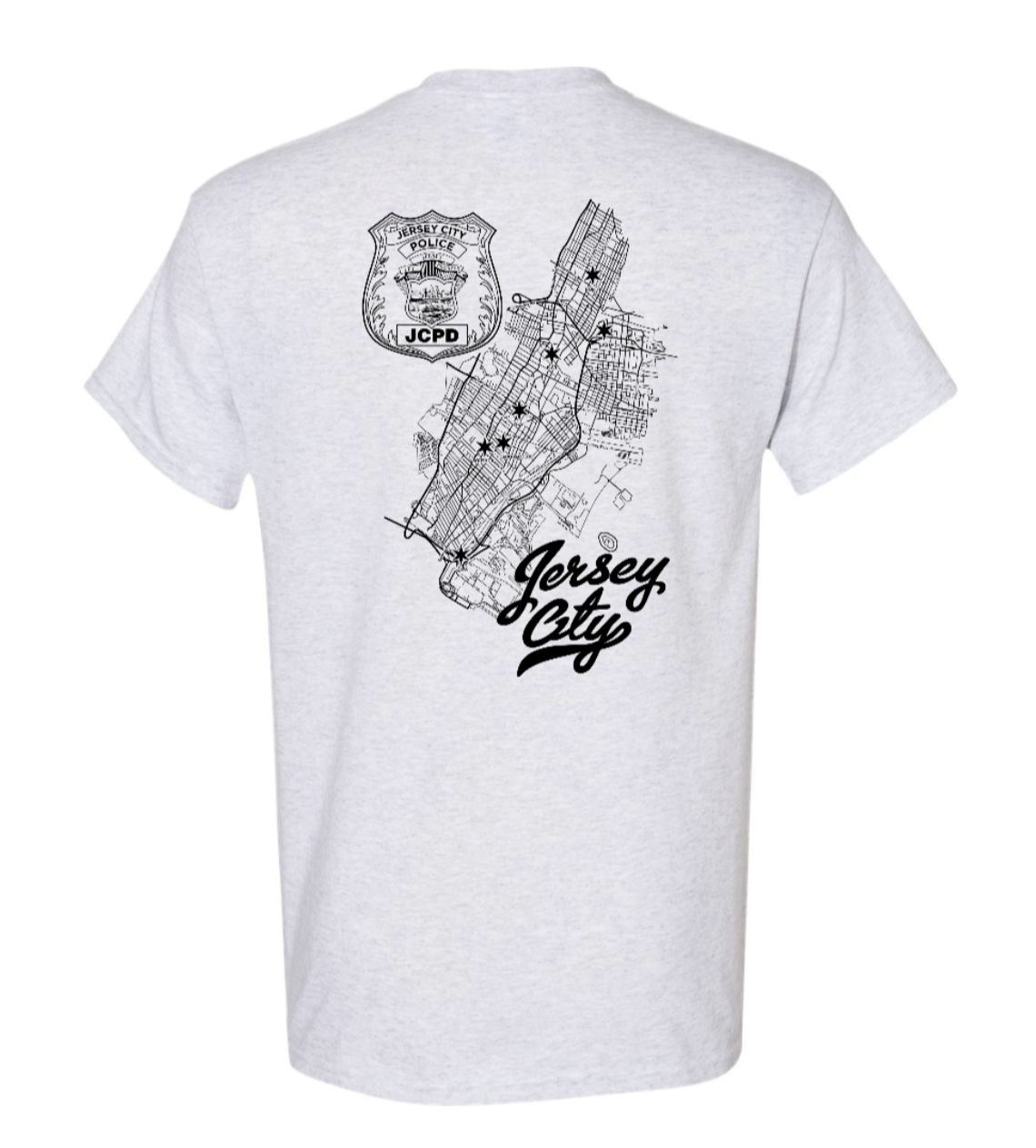 JCPD MAP DESIGN TSHIRT