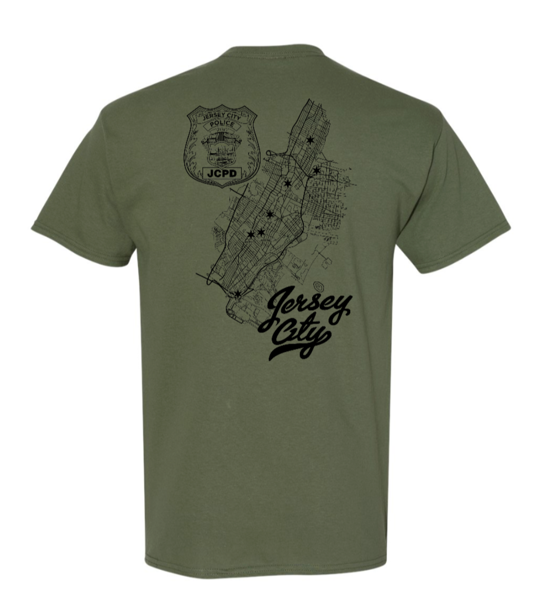 JCPD MAP DESIGN TSHIRT