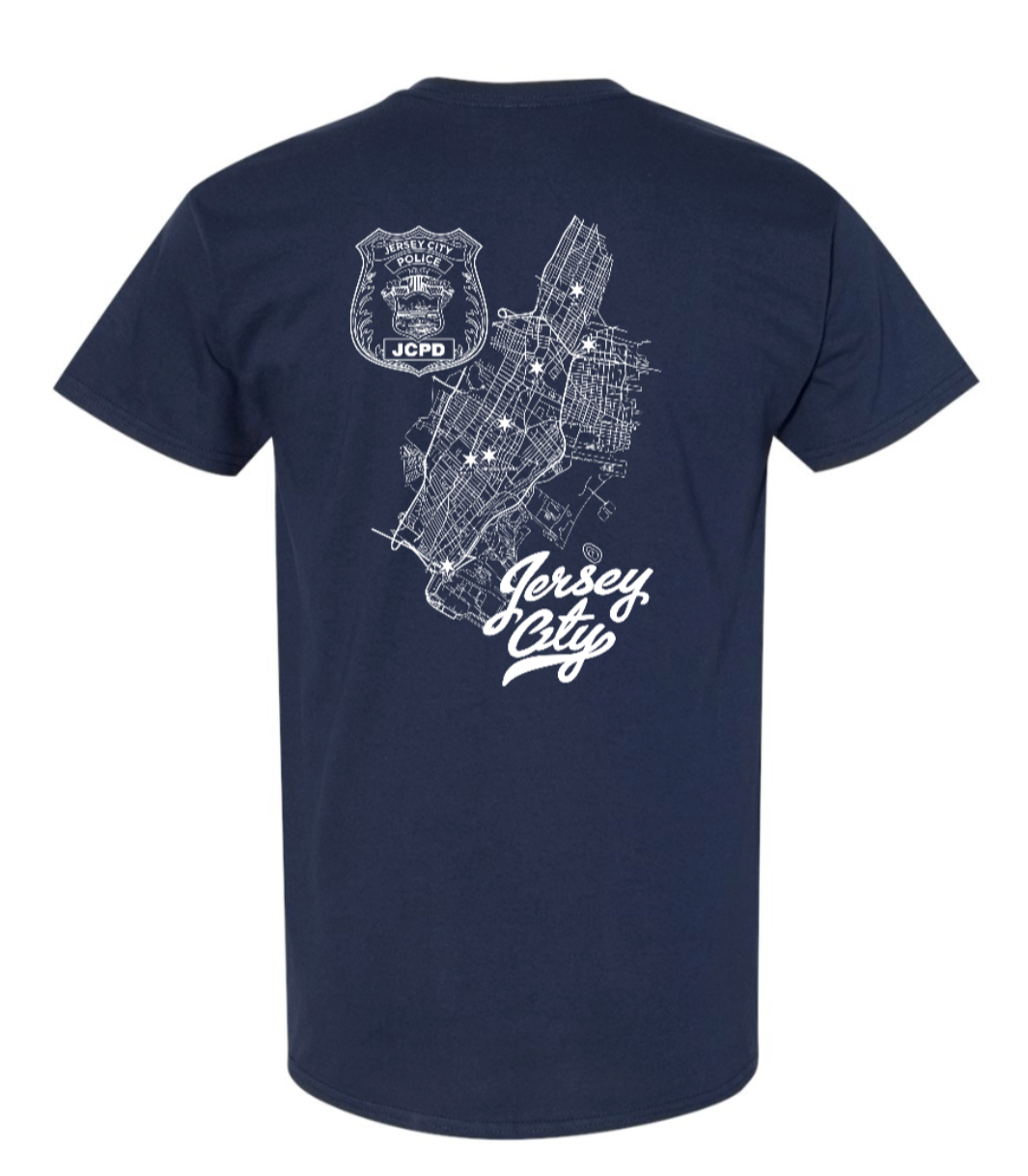 JCPD MAP DESIGN TSHIRT