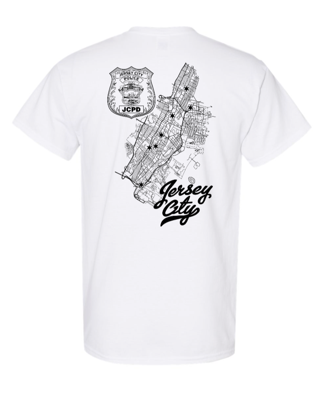 JCPD MAP DESIGN TSHIRT