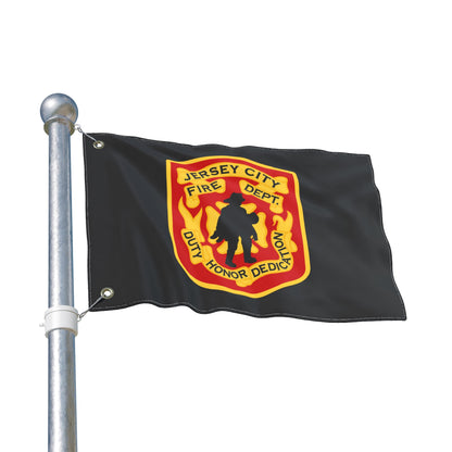 Jersey City Fire Dept. Double-Sided Flag