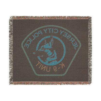 Jersey City Police K-9 Unit Woven Blanket