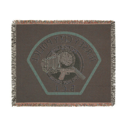 Jersey City Police BCI Woven Blanket