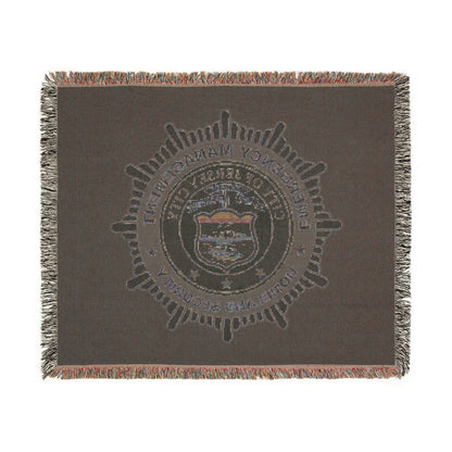 Jersey City Office of Emergency Management Woven Blanket
