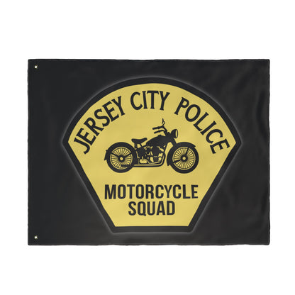 Jersey City Police Motorcycle Squad Original Patch Flag