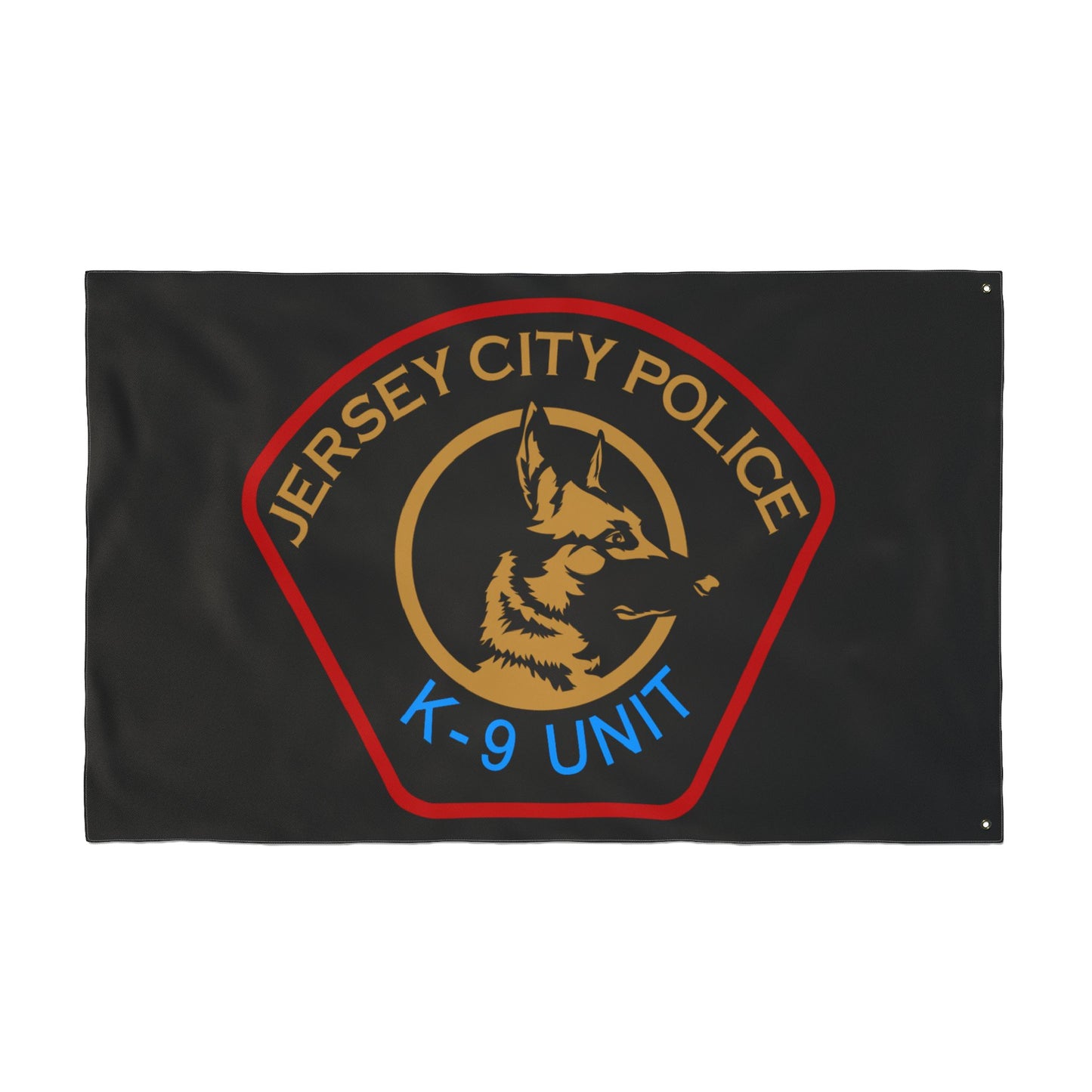 Jersey City Police K-9 Unit Flag