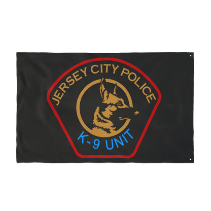 Jersey City Police K-9 Unit Flag