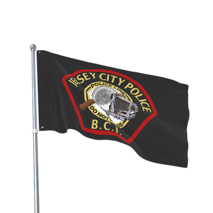 Jersey City Police B.C.I. Double-Sided Flag