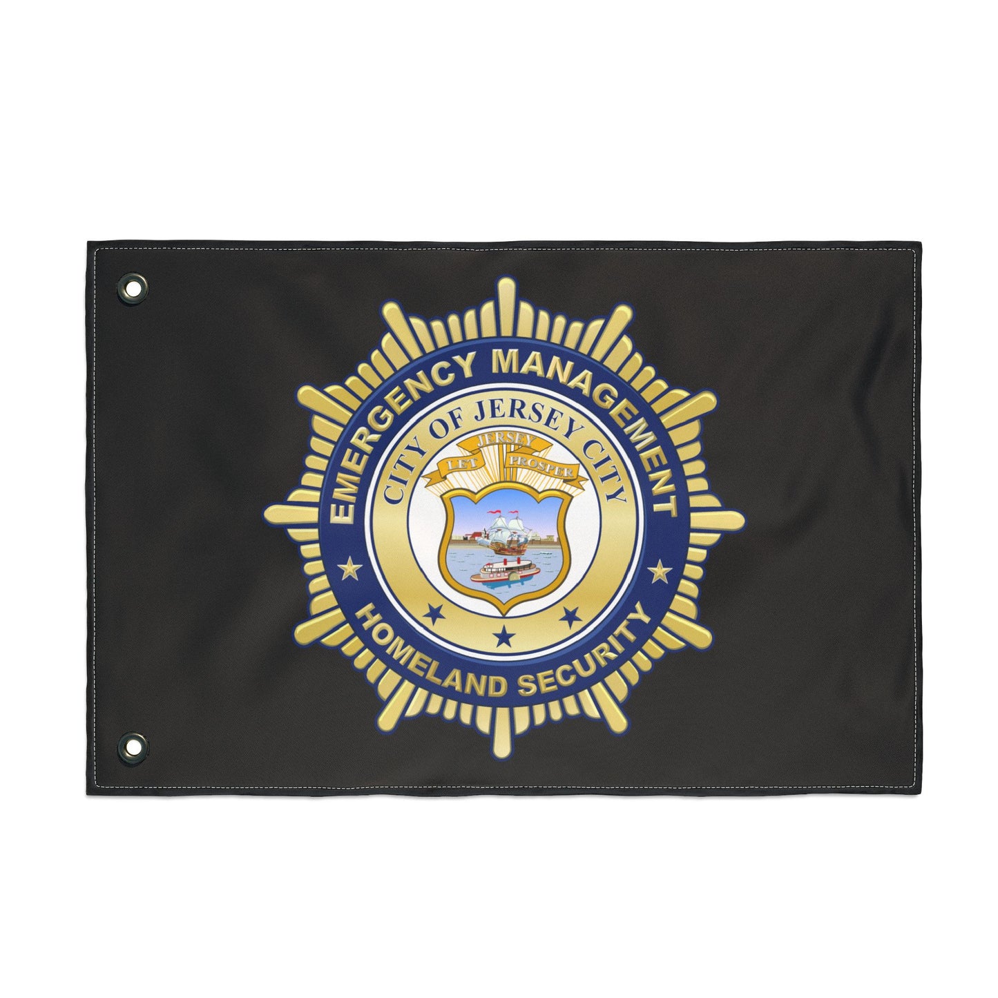 Jersey City Emergency Management Double-Sided Flag