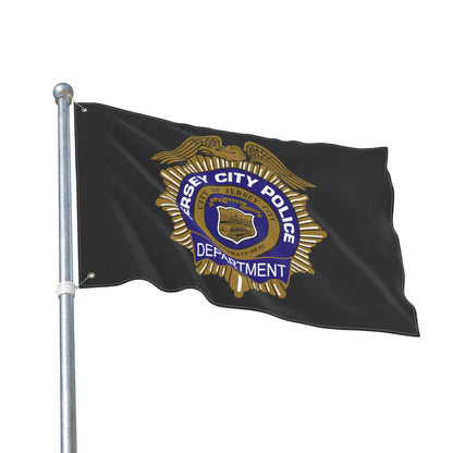 Jersey City Police Department Double-Sided Flag