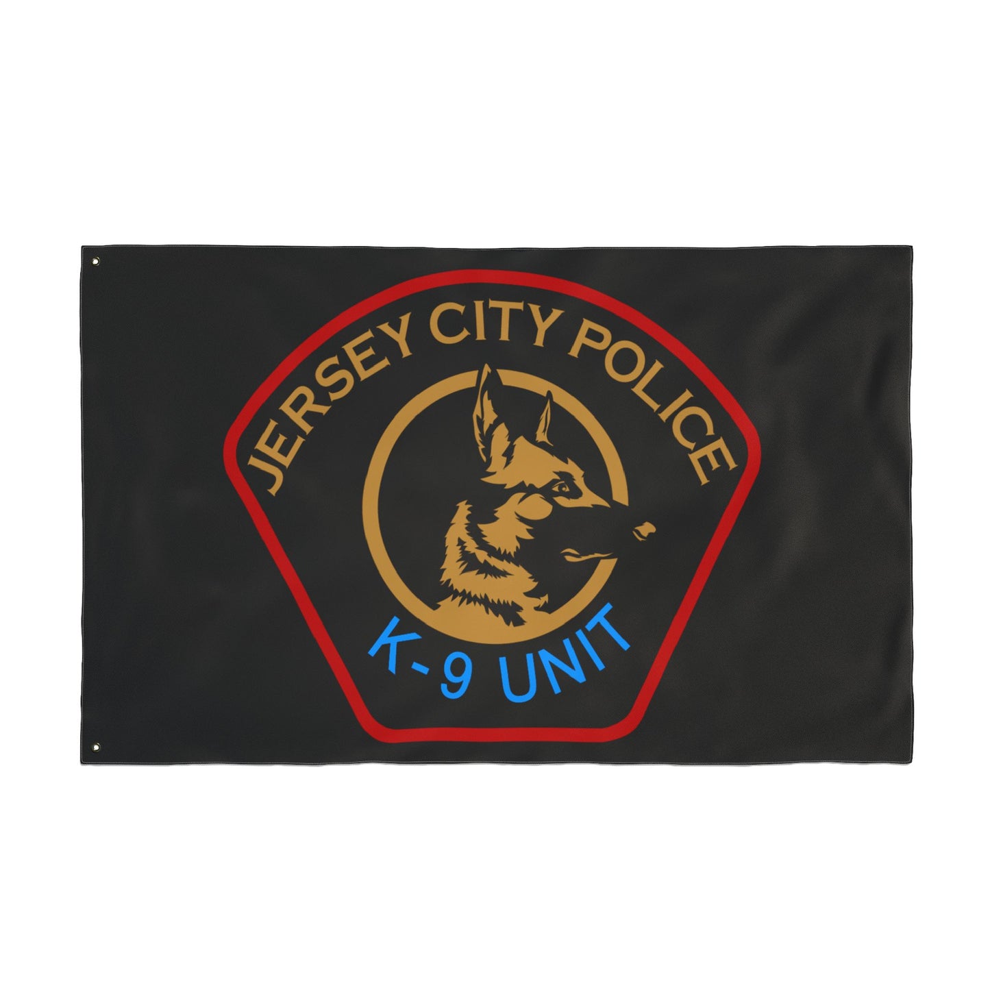 Jersey City Police K-9 Unit Flag