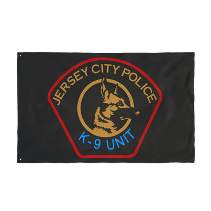 Jersey City Police K-9 Unit Flag