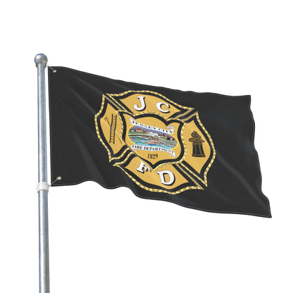 Jersey City Fire Department Double-Sided Flag