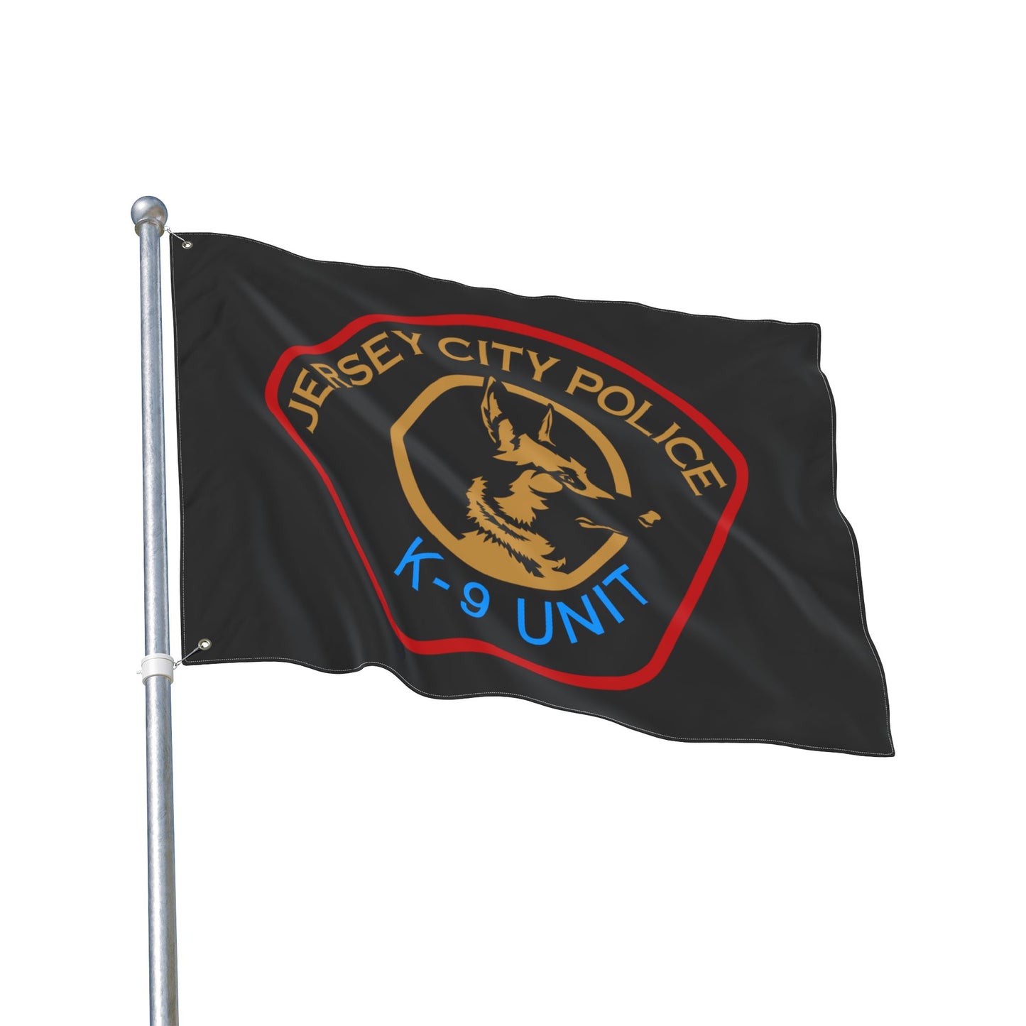 Jersey City Police K-9 Unit Flag