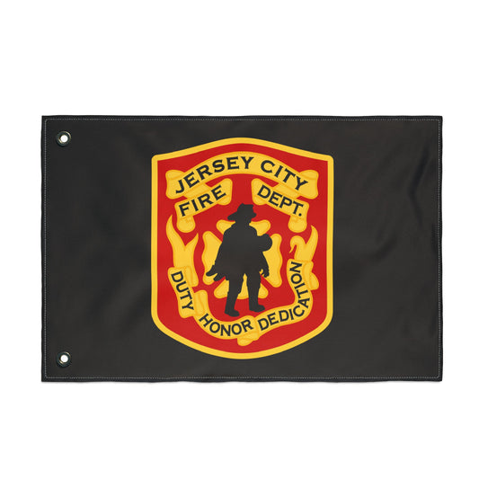 Jersey City Fire Dept. Double-Sided Flag