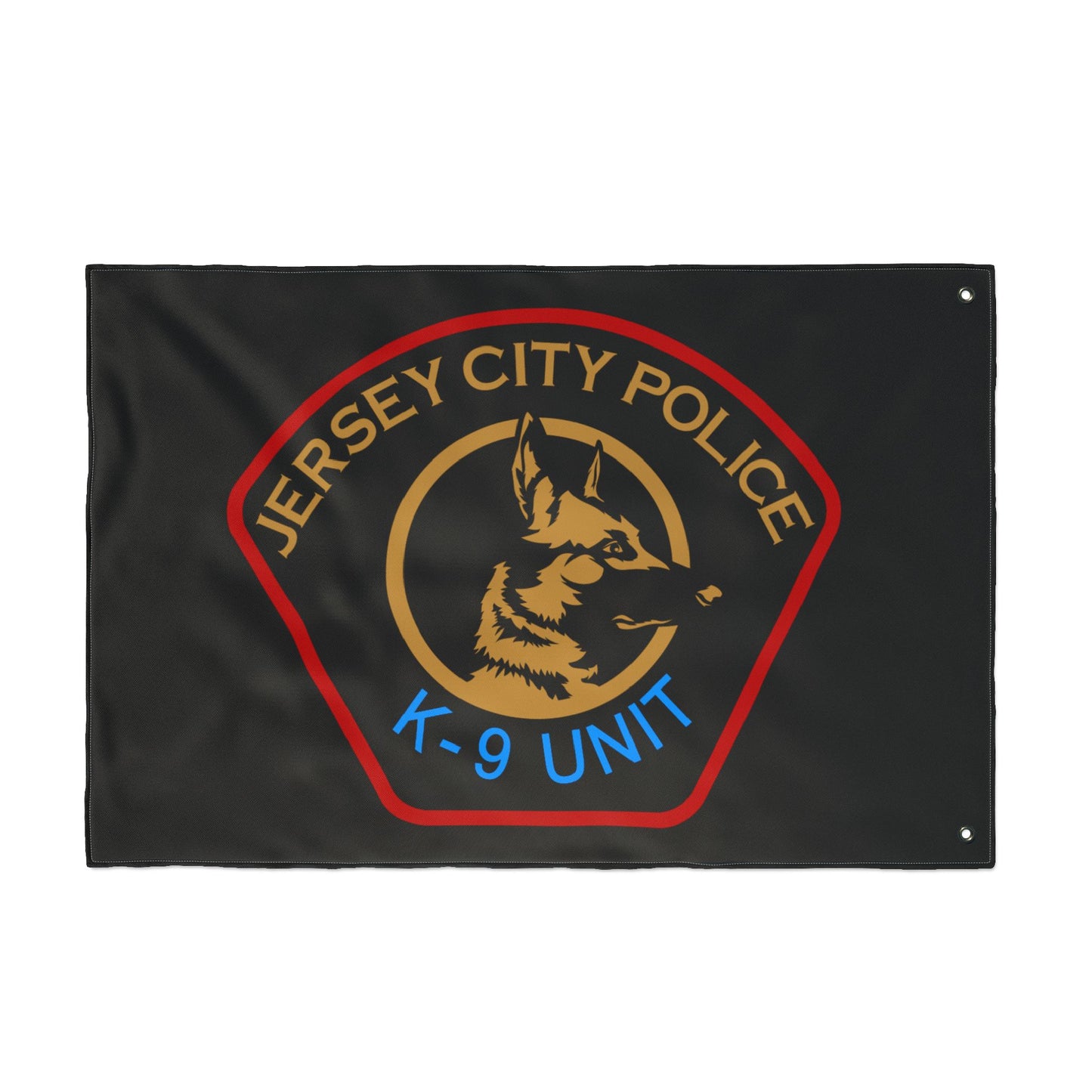 Jersey City Police K-9 Unit Flag