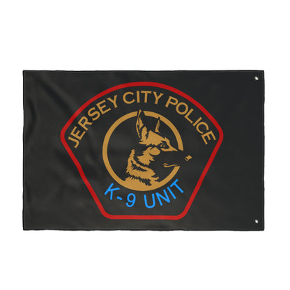 Jersey City Police K-9 Unit Flag