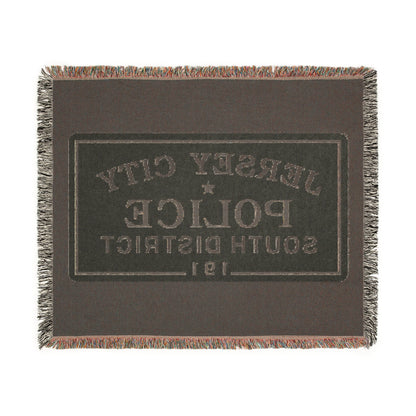 Jersey City Police South District Woven Blanket