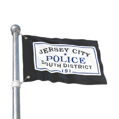 Jersey City Police South District Double-Sided Flag
