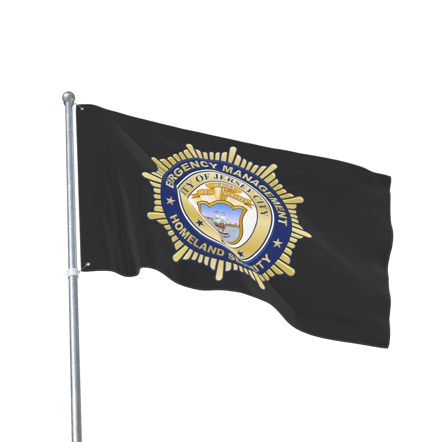 Jersey City Emergency Management Double-Sided Flag