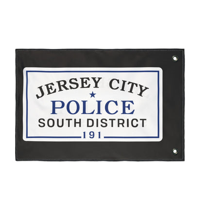 Jersey City Police South District Double-Sided Flag