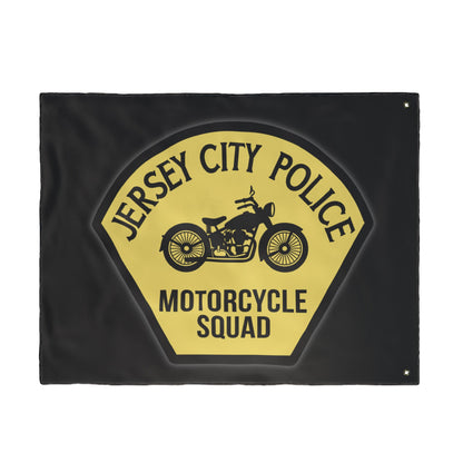 Jersey City Police Motorcycle Squad Original Patch Flag