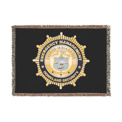 Jersey City Office of Emergency Management Woven Blanket