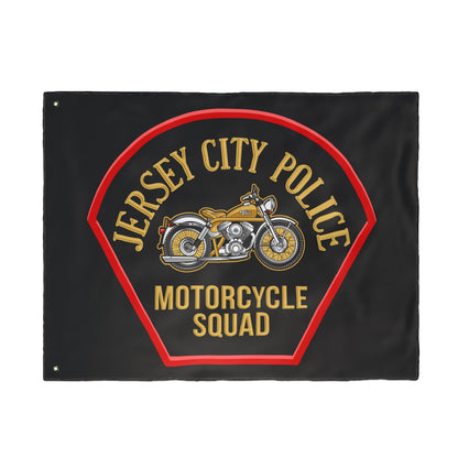 Jersey City Police Motorcycle Squad Double-Sided Flag