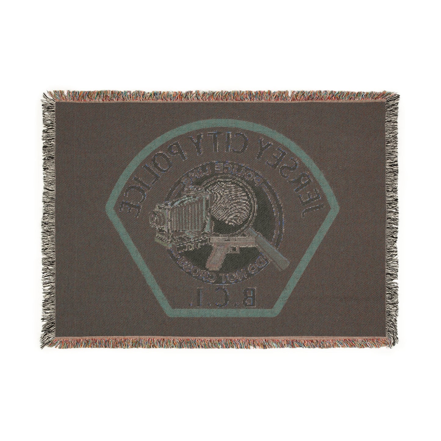Jersey City Police BCI Woven Blanket