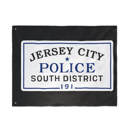 Jersey City Police South District Double-Sided Flag