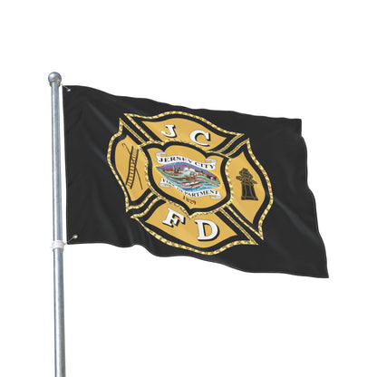 Jersey City Fire Department Double-Sided Flag