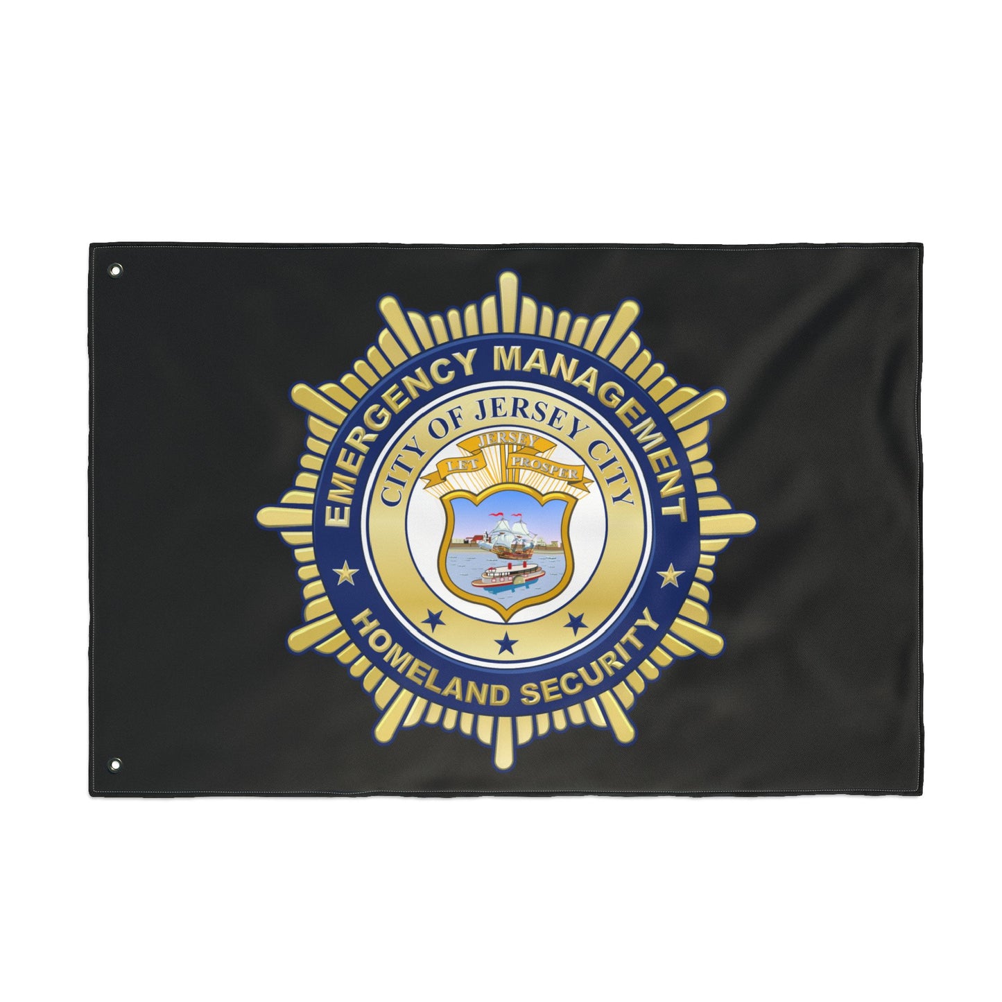 Jersey City Emergency Management Double-Sided Flag