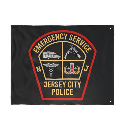 Jersey City Police Emergency Service Double-Sided Flag