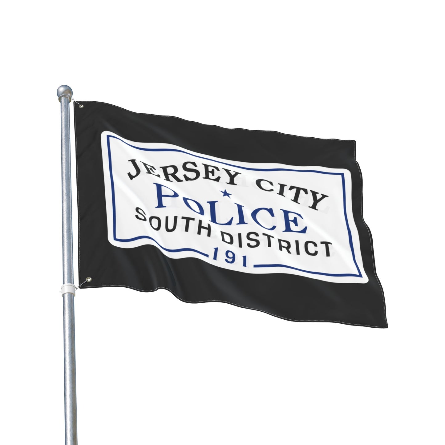 Jersey City Police South District Double-Sided Flag