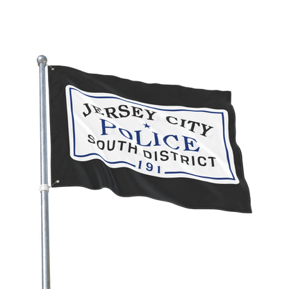 Jersey City Police South District Double-Sided Flag