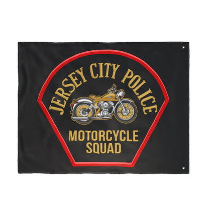Jersey City Police Motorcycle Squad Double-Sided Flag