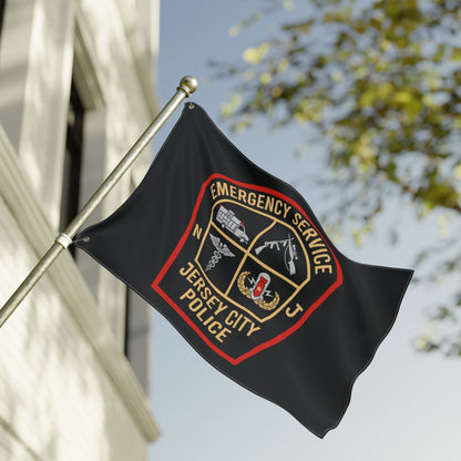 Jersey City Police Emergency Service Double-Sided Flag