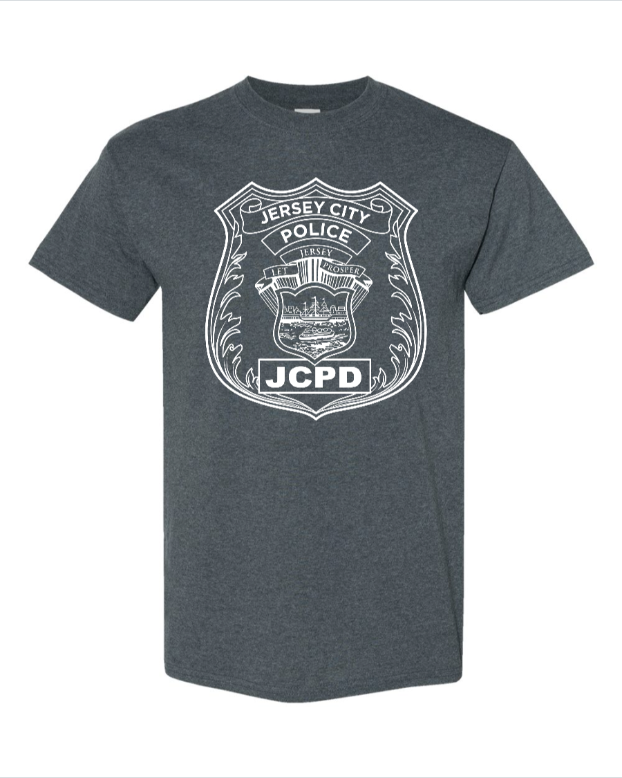 JERSEY CITY POLICE BADGE TSHIRT