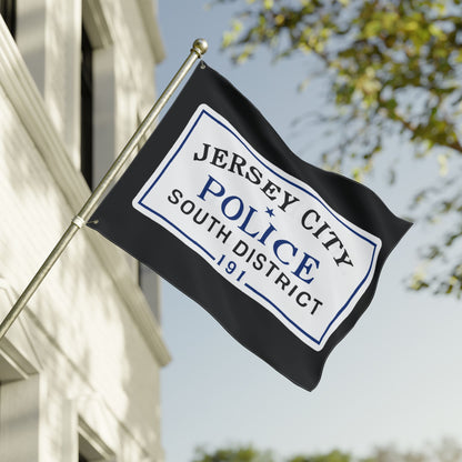 Jersey City Police South District Double-Sided Flag