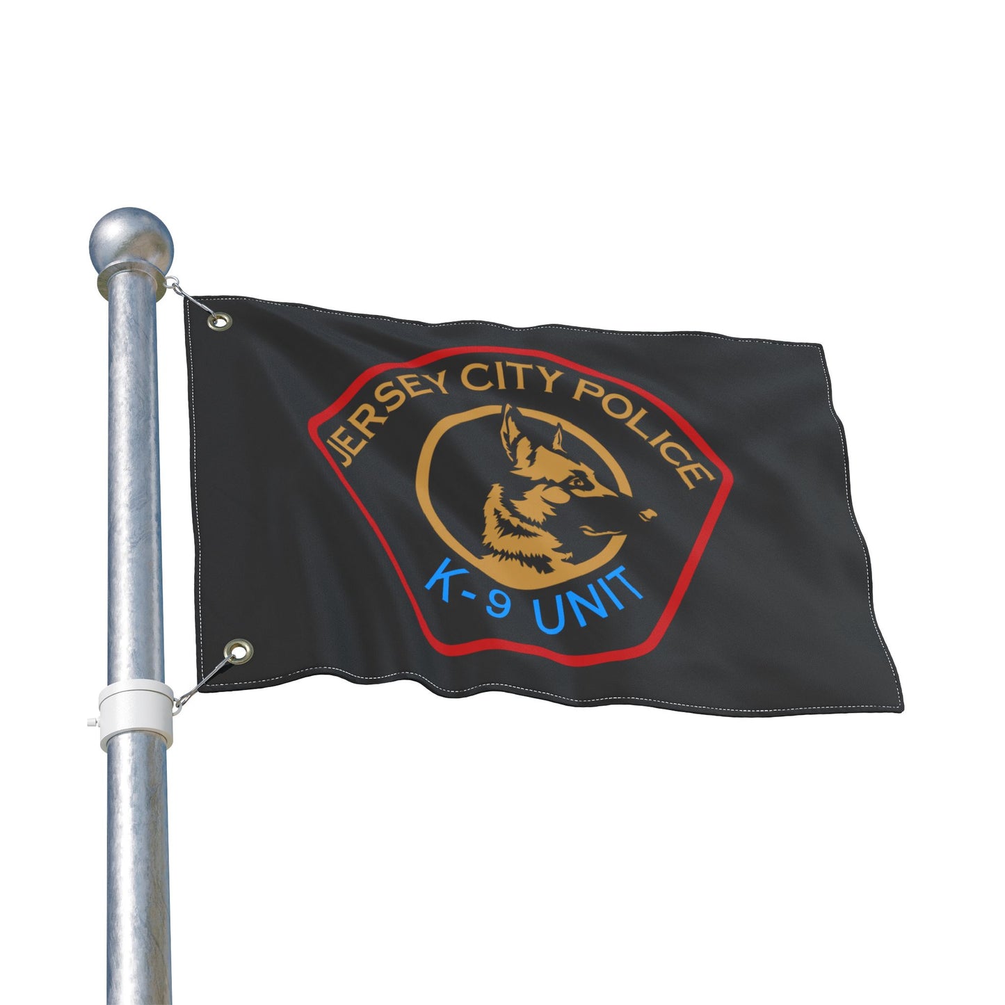 Jersey City Police K-9 Unit Flag