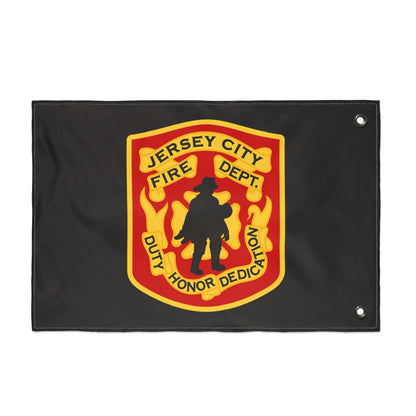 Jersey City Fire Dept. Double-Sided Flag