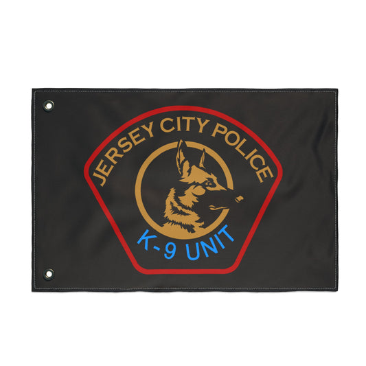 Jersey City Police K-9 Unit Flag