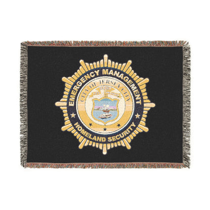 Jersey City Office of Emergency Management Woven Blanket