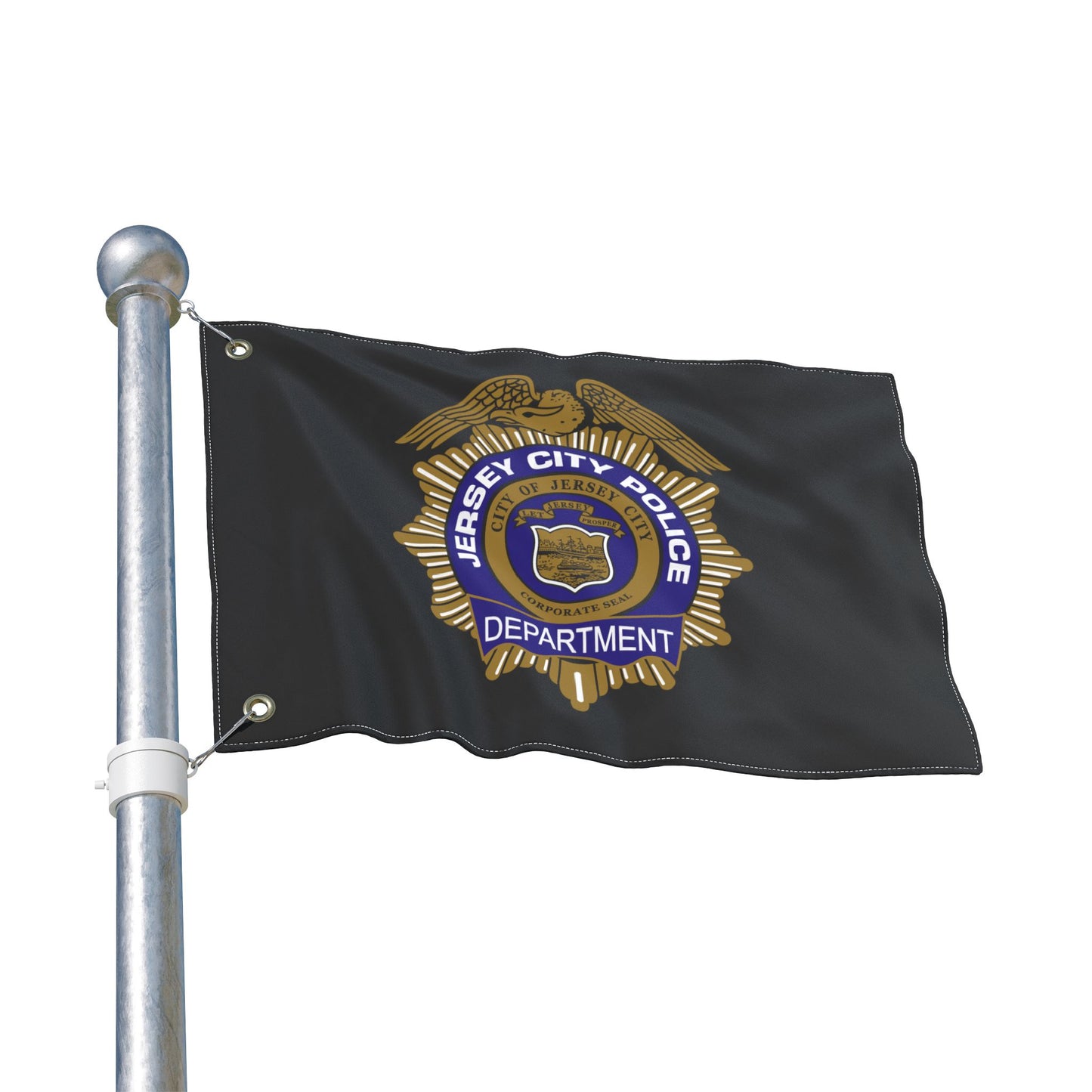 Jersey City Police Department Double-Sided Flag