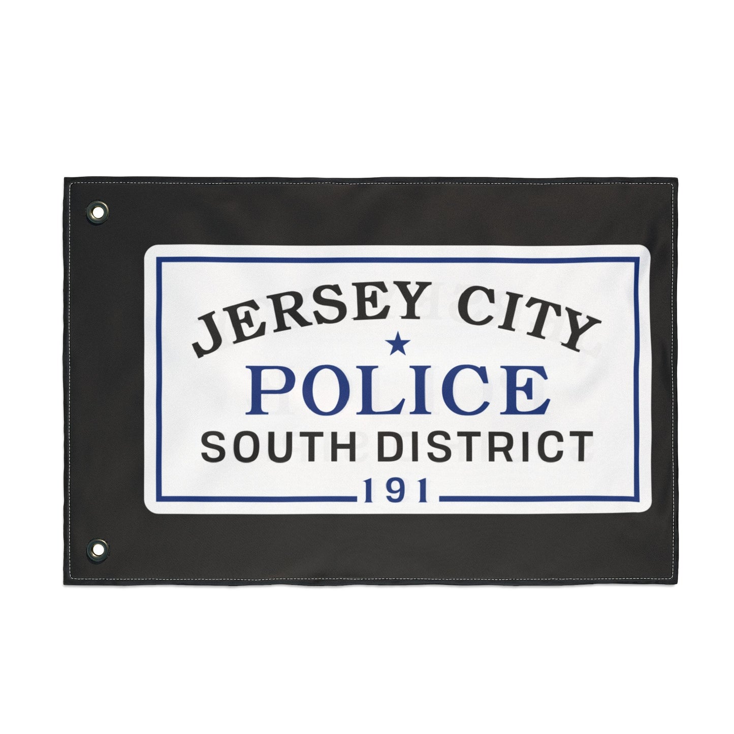 Jersey City Police South District Double-Sided Flag