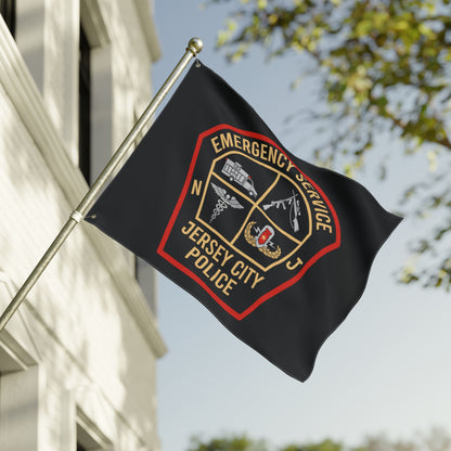 Jersey City Police Emergency Service Double-Sided Flag