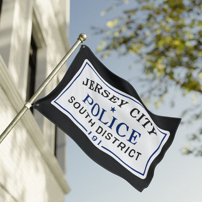 Jersey City Police South District Double-Sided Flag